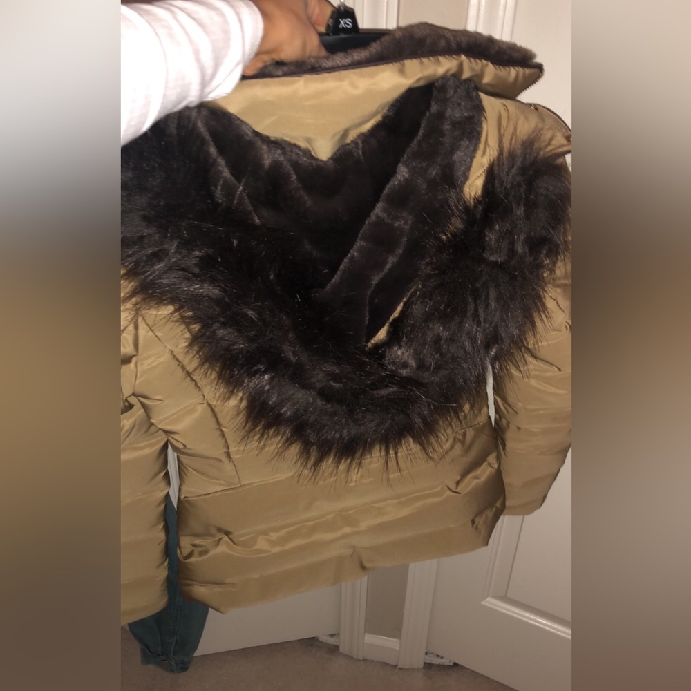 Zara Puffer fur jacket